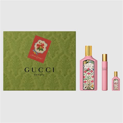 flora by gucci gorgeous gardenia edt 50ml gift set